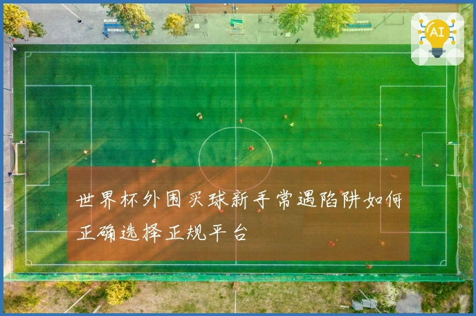 世界杯外围买球新手常遇陷阱如何正确选择正规平台