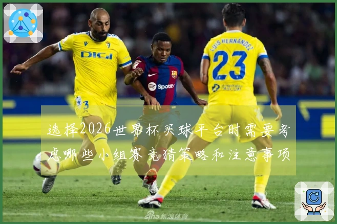 选择2026世界杯买球平台时需要考虑哪些小组赛竞猜策略和注意事项